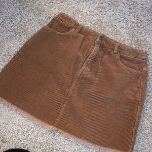 Women’s corduroy skirt